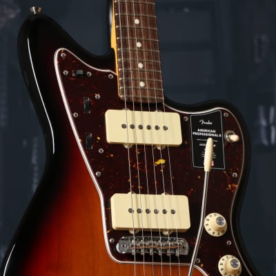 Fender American Professional II Jazzmaster Rosewood Fingerboard Electric Guitar 3-Color Sunburst (serial- 6688) image 5