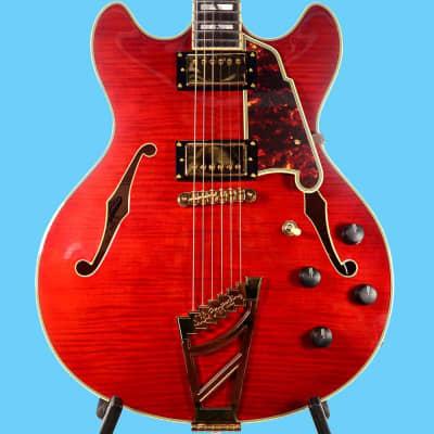 Excel DC Semi-Hollow Electric Guitar - Viola image 1