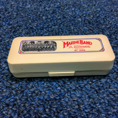 New Hohner Marine Band 1896 Harmonica w/Case and Online Lessons - C image 4