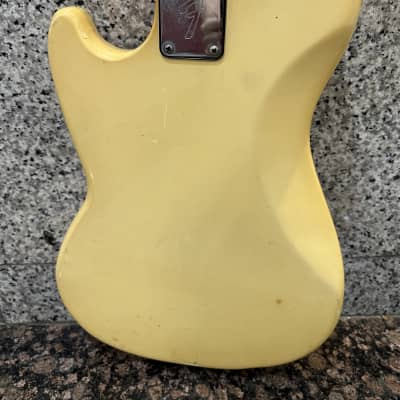 1978 Fender Mustang Guitar Olympic White image 8