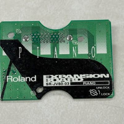 Roland SR-JV80-03 Piano Expansion Board For Roland's JV/XP/XV Products In Excellent Condition