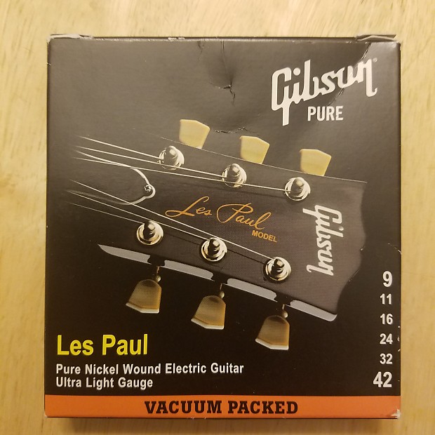 9 gauge strings online on les paul