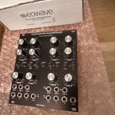 LNIB Eowave Fluctuations Magnetiques Quad Multimode Filter eurorack Black image 2