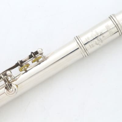 YAMAHA Flute YFL-614 Silver plated finish, all tampos replaced [SN 005848] (03/28) image 5
