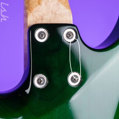 JP Guitars Luna Emerald Green Quilt image 15