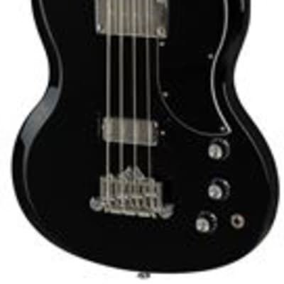 Gibson SG Standard Bass Ebony with Hard Case image 1