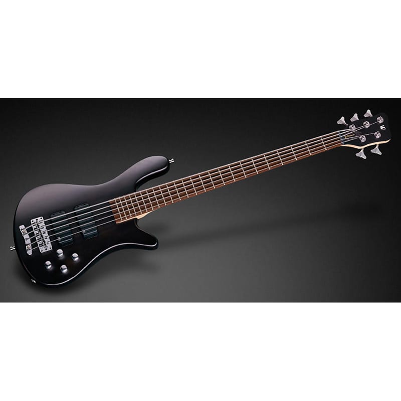 Warwick Rockbass Streamer Standard 5-String Bass Nirvana Black Transparent Satin image 1