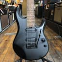 Sterling by Music Man John Petrucci JP70 7-String Late 2010s Stealth Black w/DiMarzio Pickups, Case