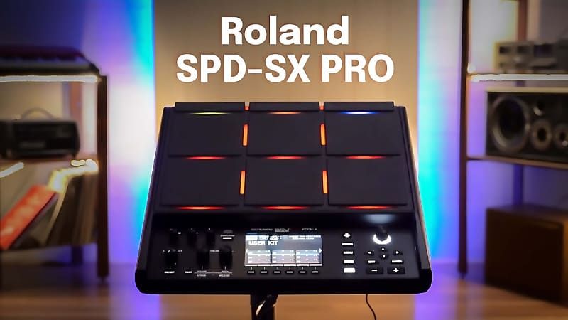 Roland SPD-SX Pro  9-Zone Digital Percussion Sampling Pad 2022 - Present - Black Bild 1