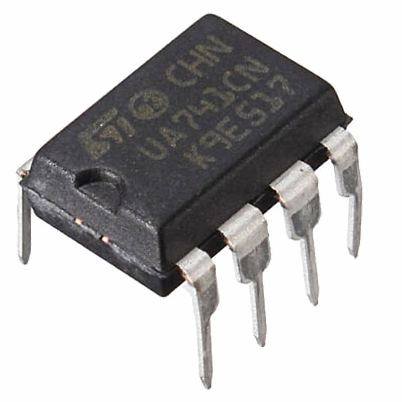 Stmicroelectronics Ua741cn Ua741 Operational Amplifier Opamp Reverb 7089