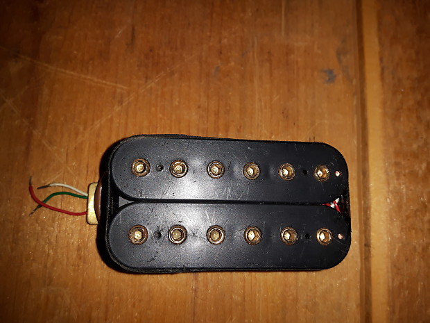 MMK 53 Humbucking pickup 1980's Black / Gold