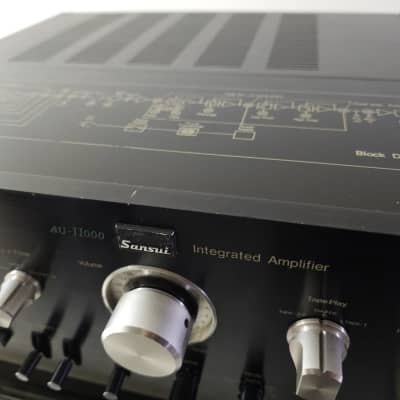 Sansui Au-11000 Stereo Amplifier Operational. image 5