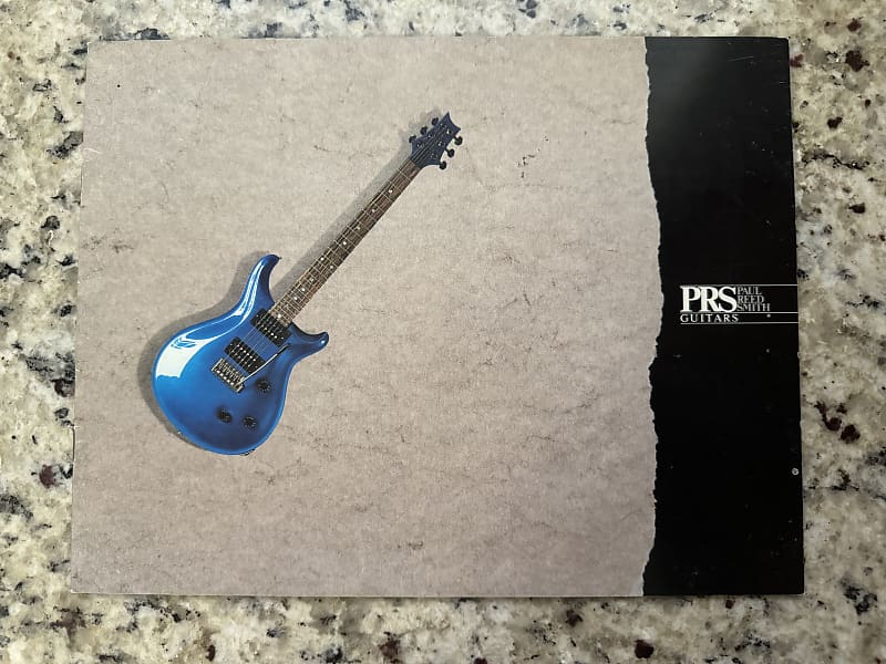 PRS Guitar Catalog 1989 signature exotic custom 22 24 special Reverb