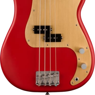 Squier 40th Anniversary Precision Bass, Vintage Edition, Satin Dakota Red image 1