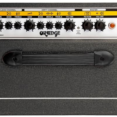 Orange CR60C Crush Pro 60-Watt Guitar Combo Amp, Black image 4