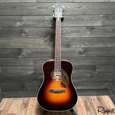 Fender Paramount PD-220E Dreadnought Acoustic-Electric Guitar w/ Case image 13