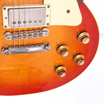 1960 Gibson Les Paul Standard Stinger cherry sunburst image 14