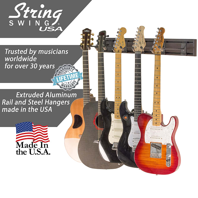 Multi guitar wall discount hanger