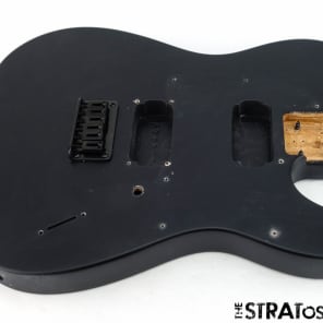 Fender Squier Jim Root Telecaster Tele BODY & HARDWARE Mahogany Flat Black image 5