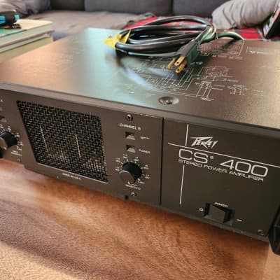 Peavey CS-400 power amp, super clean, USA-made | Reverb