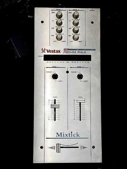 Vestax PMC-06 Pro-A DJ Mixer (Edison, NJ) | Reverb