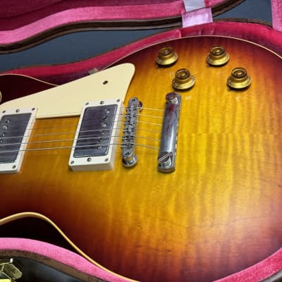 Gibson Custom Shop 60th Anniversary '60 Les Paul Standard Reissue  Deep Cherry Sunburst  #02002 image 2