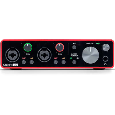 Focusrite Scarlett 2i2 2x2 USB Audio Interface 3rd Gen for Singer/Songwriters image 7