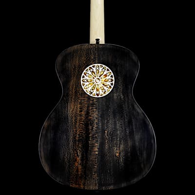 Turkowiak double-top GA acoustic guitar #524 - "Black Diamond" tier image 6