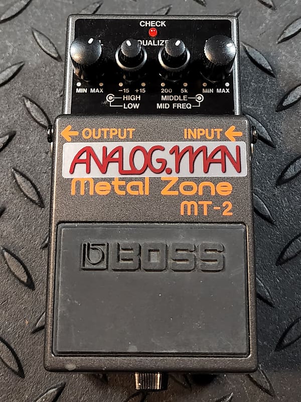 ギター BOSS MT-2 Analog man & Soulpower mod Analogman Modded BOSS DS-1 MT-2 - YouTube