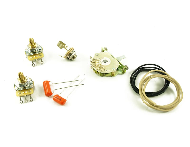 CTS Fender 275k Telelcaster wiring kit complete w 4 way switch fits Tele image 1