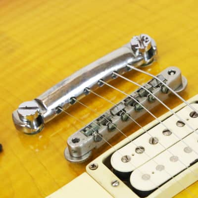 1959 Gibson Stop Tailpiece Vintage Original Nickel Plated Aluminum