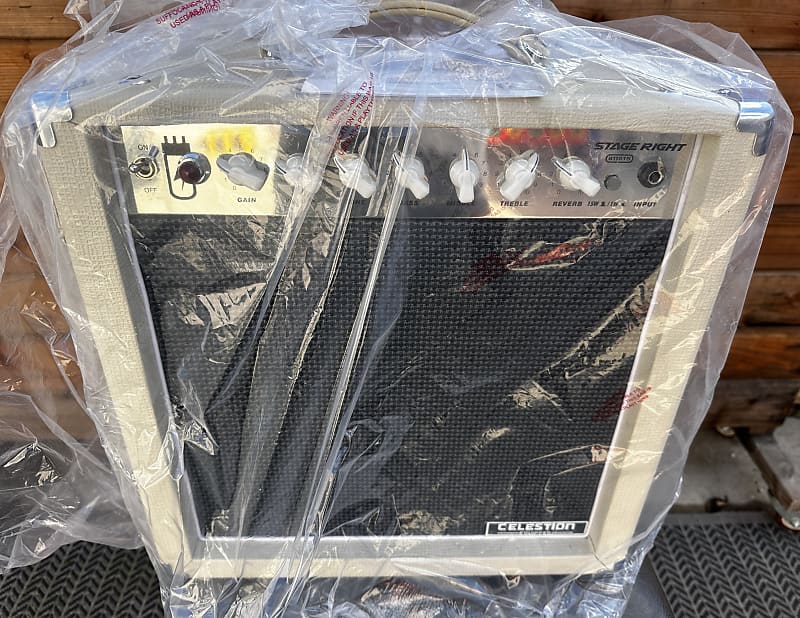 Monoprice Stage Right 15 watt tube combo amp 2023 Off white Reverb