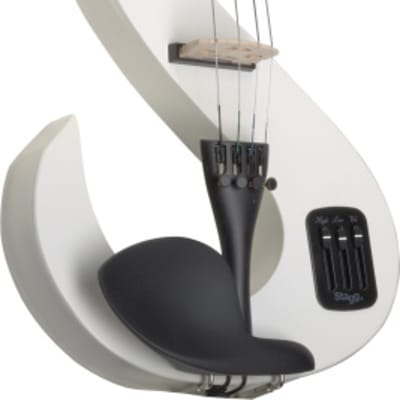STAGG 4/4 Electric Violin Set With Violinburst Colour, Soft Case And Headphones image 4