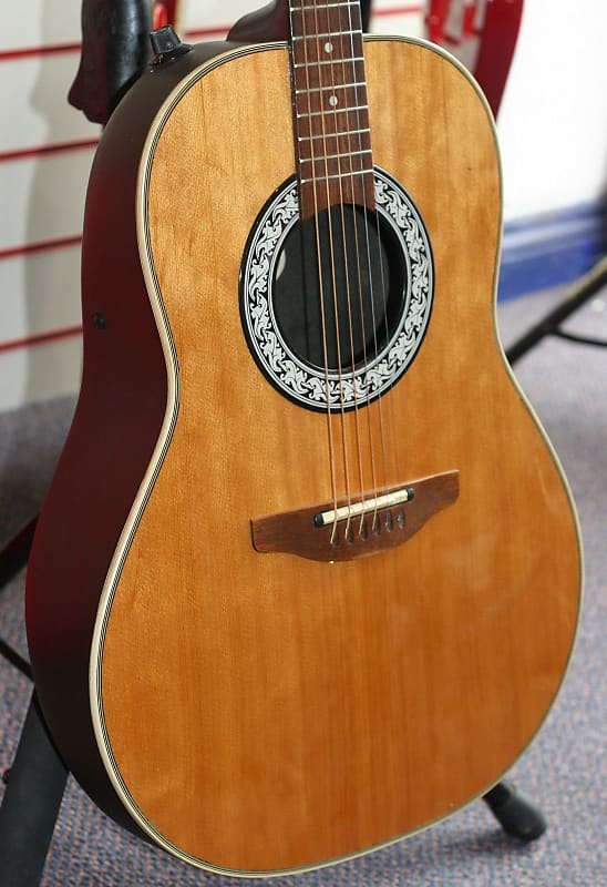 Ovation Ultra 1512 1980 s 90 s Natural Electro Acoustic