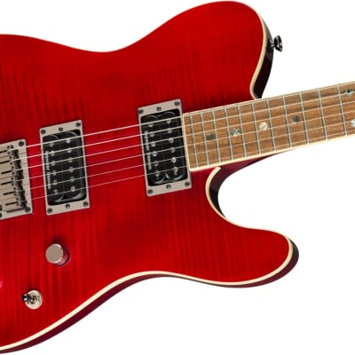 Fender Special Edition Custom Telecaster FMT HH Electric Guitar, Crimson Red image 4