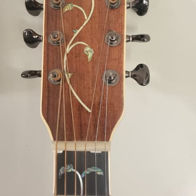 Mirko Matic (handmade) Steel String Acoustic Guitar With Fishman Pick Up .(can be removed) attached Inside. (  Lacquered  Natural image 5