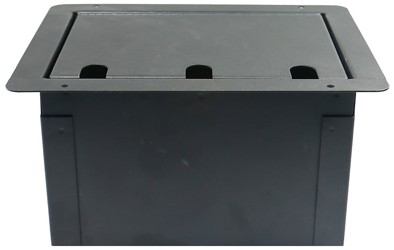 Elite Core FBL-BLANK Large Recessed Floor Box with Blank Plate image 1