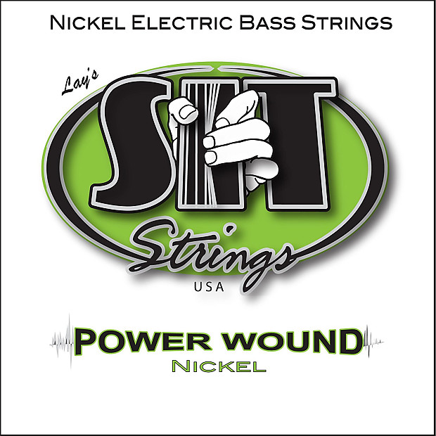 SIT NR45105L Power Wound Nickel Plated Bass Strings - Medium-Light (45-105) image 1