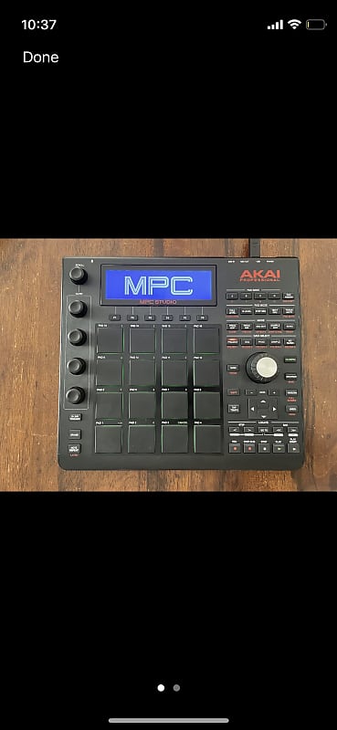 Akai MPC Studio Music Production Controller V1 2016 - 2020 - Black image 1