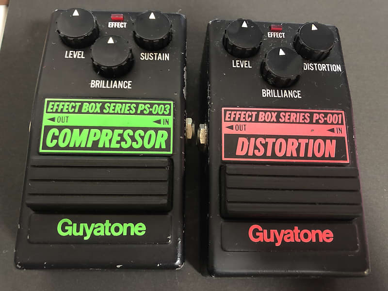 Guyatone Distortion と Compressor - 器材