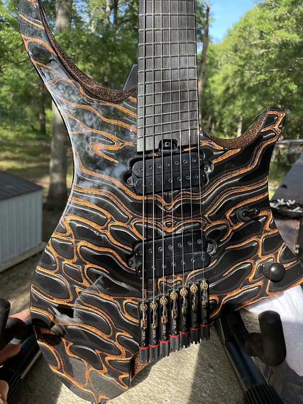 GOC Vajra 7 Dichrolam copper flake | Reverb