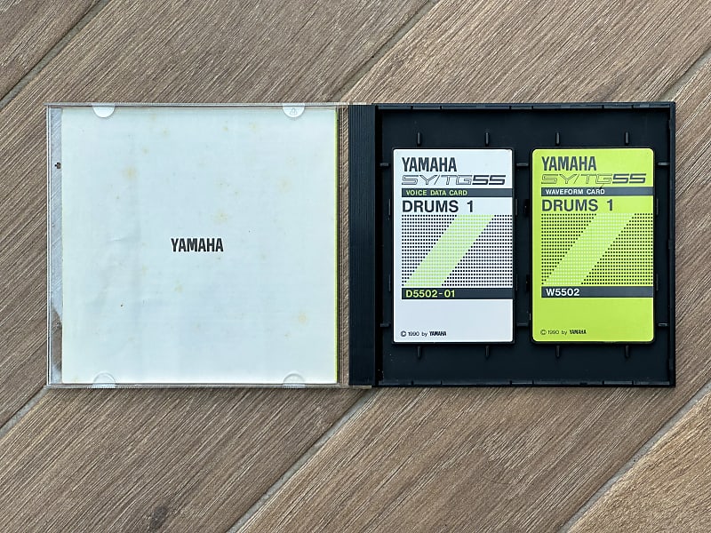 Yamaha SY/TG55 Sound Card Set - DRUMS 1 - S5502 1990 | Reverb