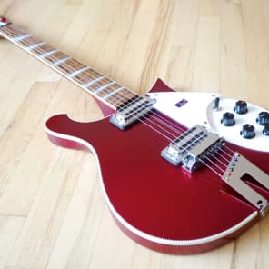 2012 Rickenbacker 660 Ruby Red Custom Color Electric Guitar | Reverb