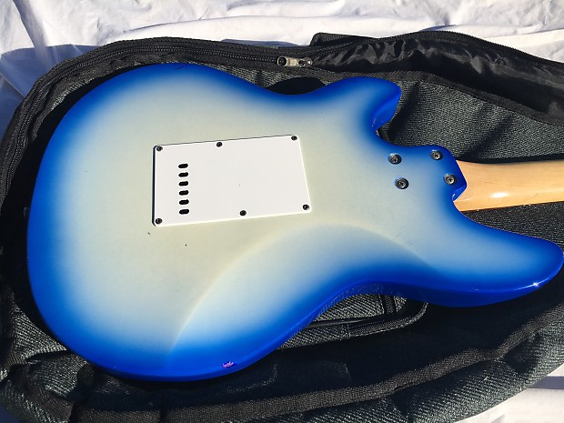 Aria Nexter Electric Guitar Cool Blue RARE Nice w/ Case