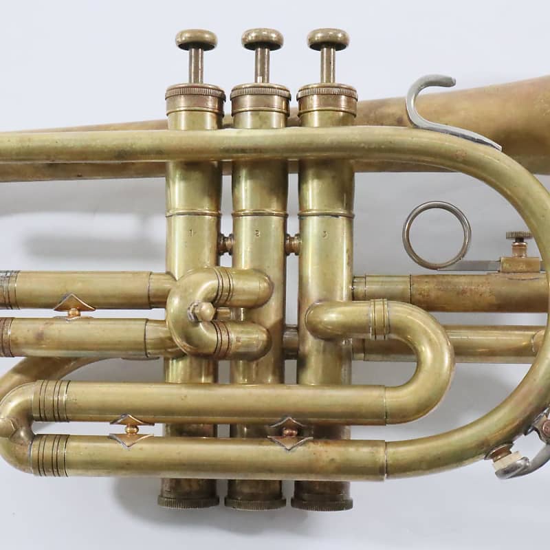 Donald E. Getzen Signature Model Shepherd's Crook Cornet SN