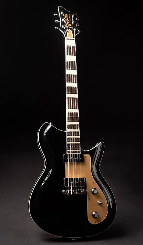 Rivolta COMBINATA VII Chambered Mahogany Body Set Maple Neck 6-String Electric Guitar w/Soft Case image 1