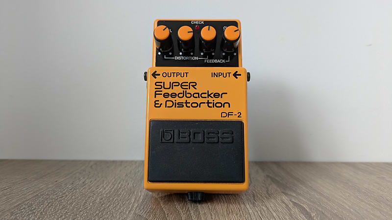 ギター BOSS DF-2 Super Feed Backer & Distortion Boss DF-2 Super Feedbacker & Distortion - Forgotten Pedals