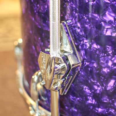 Gretsch Broadkaster Purple Marine Pearl Drum Set - 14x24,9x13,16x16 - SO#1343673 image 6
