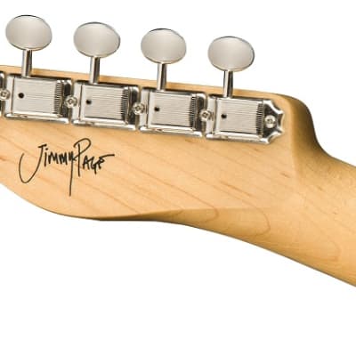 Fender Jimmy Page Telecaster Electric Guitar Rosewood FB, Natural image 4