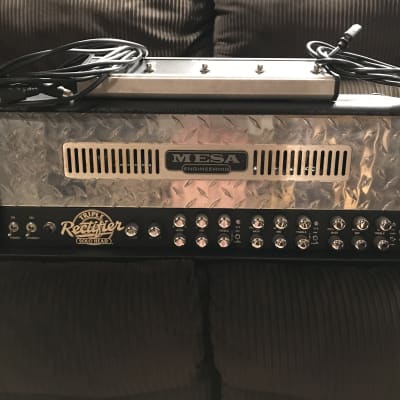 Mesa Boogie Triple Rectifier Solo Head 3-Channel 150-Watt Guitar Amp Head  2000 - 2009 | Reverb